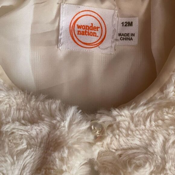 ❤️ WONDER Nation Fury Shrug Topper Size 12 Months - Picture 5 of 6